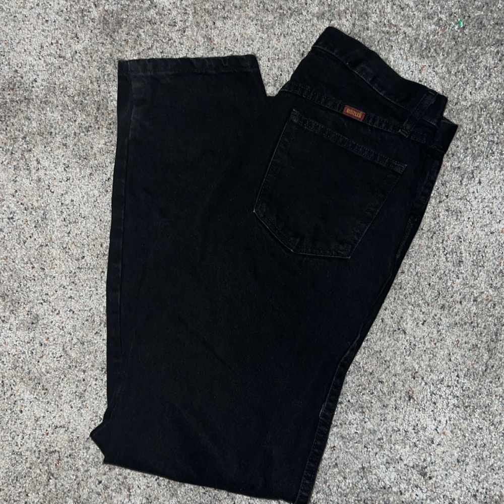 🎆Vintage Rustler Straight Leg Jeans Black